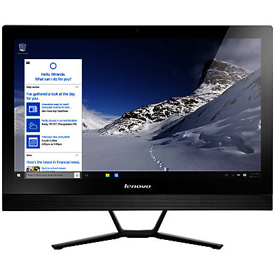 Lenovo C50 All-In-One Desktop PC, Intel Core i5, 8GB RAM, 1TB, 23 Touch Screen Black Lenovo C50 All-In-One Desktop PC, Intel Core i5, 8GB RAM, 1TB, 23 Touch Screen Black